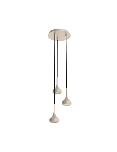 Lámpara colgante de techo 3 luces Mini Maxi – Pujol Iluminación