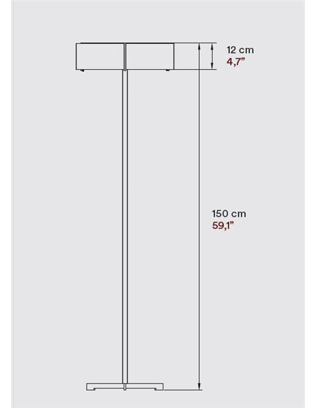 Lámpara de pie LED de madera natural en varios colores – Thesis – Lzf