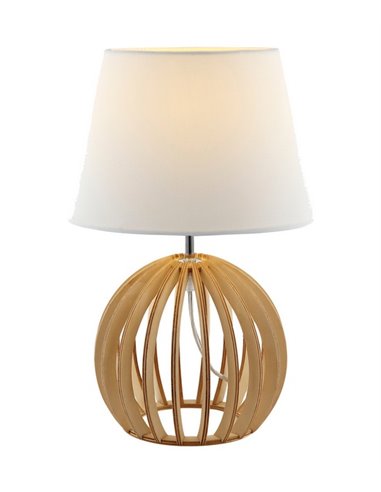 Lámpara de mesa de madera Sereno – AJP