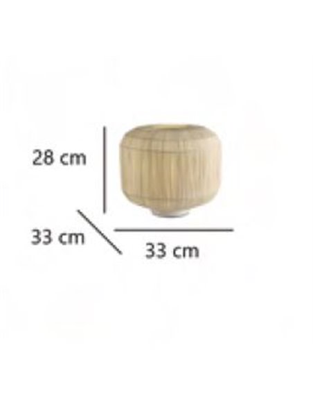 Lámpara de mesa de papel Cheval – AJP