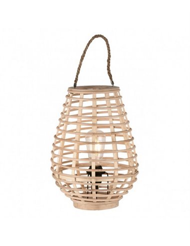 Lámpara de mesa de madera Picardo – AJP