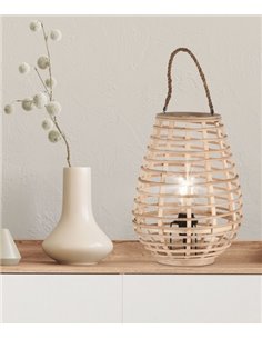 Lámpara de mesa de madera Picardo – AJP