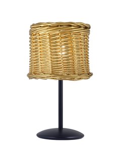 Lámpara de mesa de mimbre Georgina – AJP 2