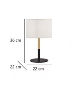 Arnold table lamp - AJP - Nordic lamp with fabric shade