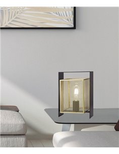 Lámpara de mesa dorada Nimes – AJP