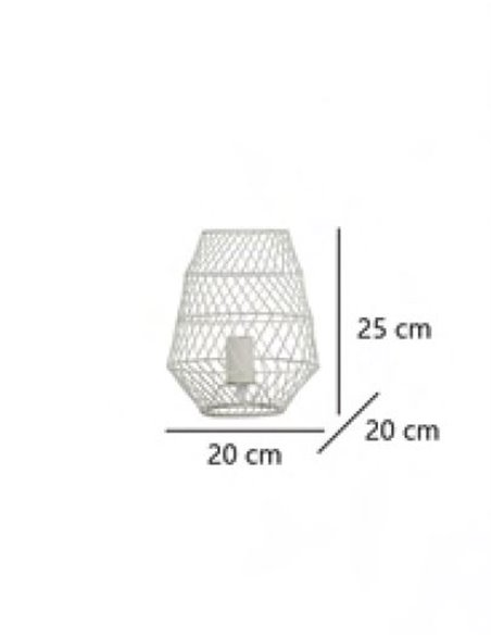 Lámpara de mesa jaula Mursi – AJP