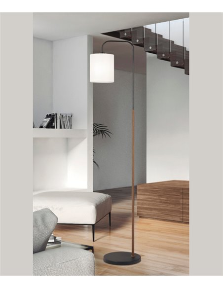 Lámpara de pie de salón Berta – AJP