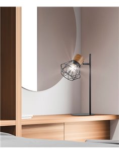 Lámpara de mesa tipo jaula Antibes – AJP