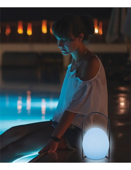 Lámpara de mesa con luz RGB Capriles – AJP