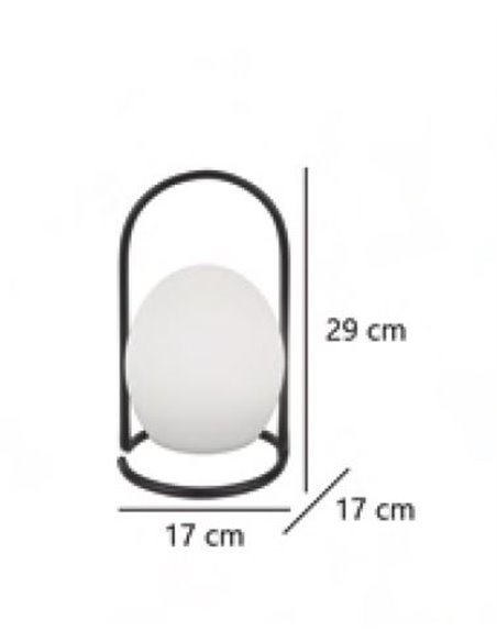 Lámpara de mesa con luz RGB Capriles – AJP