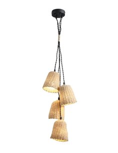 Lámpara colgante de ratán Naim – AJP 2