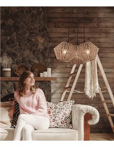 Lámpara colgante de cuerda Buri – AJP