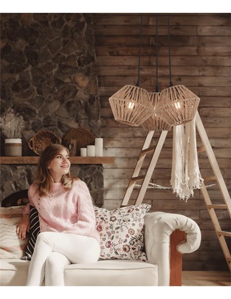 Lámpara colgante de cuerda Buri – AJP