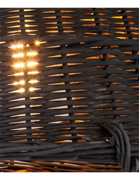 Colgante de techo de mimbre Tomaso – AJP