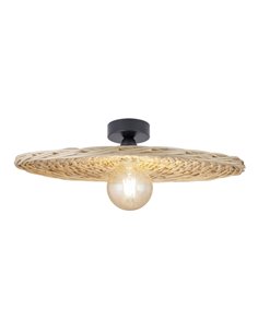 Plafón de techo/Aplique de pared de mimbre Orsay – AJP 2