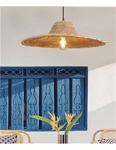 Lámpara colgante de ratán Bruno – AJP