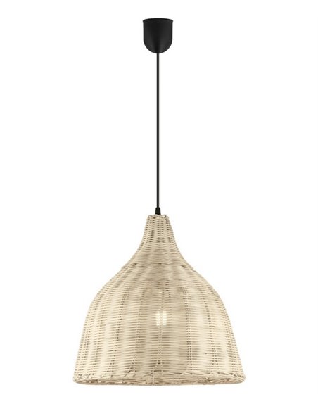 Lámpara colgante de mimbre Sacoma – AJP
