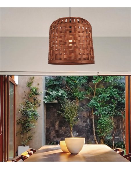 Lámpara colgante de madera Theodor – AJP