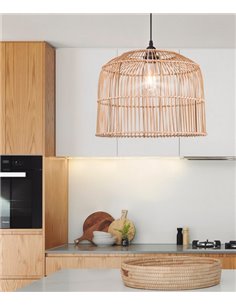 Lámpara colgante de ratán Bento – AJP