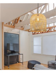 Colgante de techo de ratán Florian – AJP