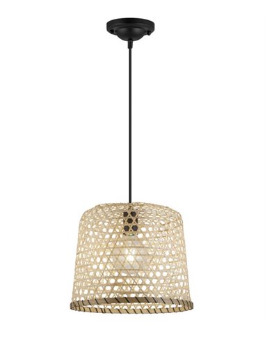 Lámpara colgante de bambú Lagoa – AJP