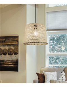 Lámpara colgante de bambú Lagoa – AJP