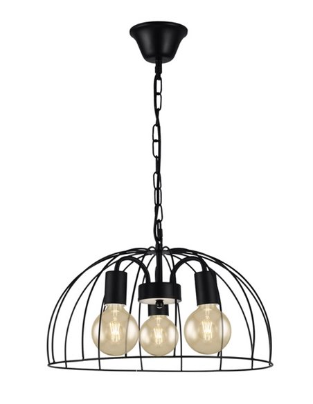 Colgante de techo tipo jaula 3 luces Nora – AJP