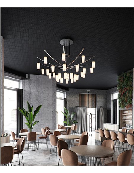Lámpara colgante Catenaria Chandelier – Leds C4