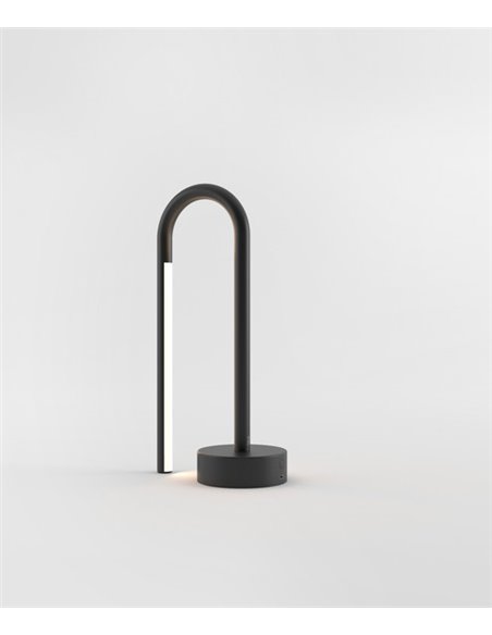 Mini Bow table lamp - Nexia with battery and adjustable light intensity