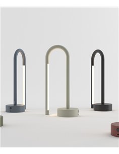 Mini Bow table lamp - Nexia with battery and adjustable light intensity