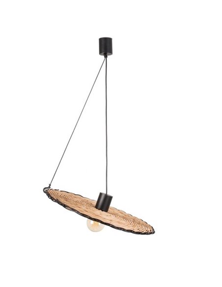 Costas pendant light - Faro – Rattan, 60-100 cm