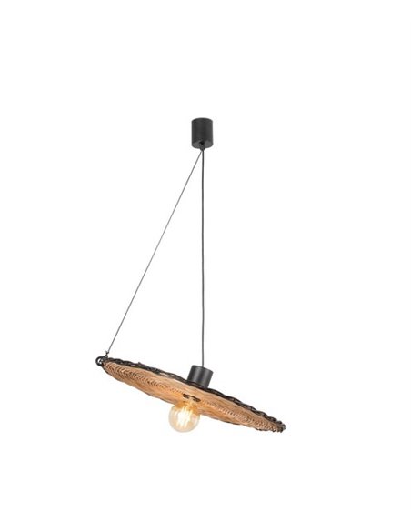 Costas pendant light - Faro – Rattan, 60-100 cm