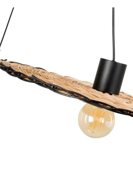 Costas pendant light - Faro – Rattan, 60-100 cm