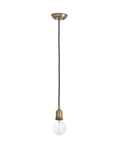 Art pendant light - Faro - Vintage golden/black lamp 2