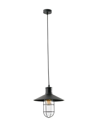 Marina pendant light - Faro - Vintage black lamp