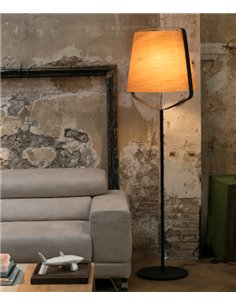 Stood Floor Lamp - Faro - Cherry Wood, 182 cm