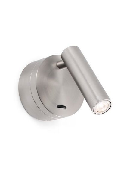 Wall light with Boc reader - Faro - Adjustable reading light, LED 3000K