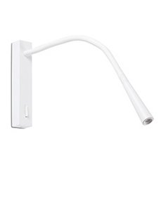 Flin wall light with reader - Faro - LED reading lamp, adjustable