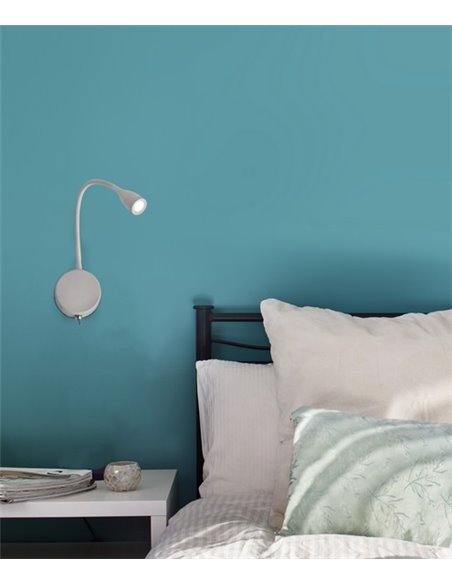 Loke wall light - Faro - LED reading flexo lamp, Adjustable