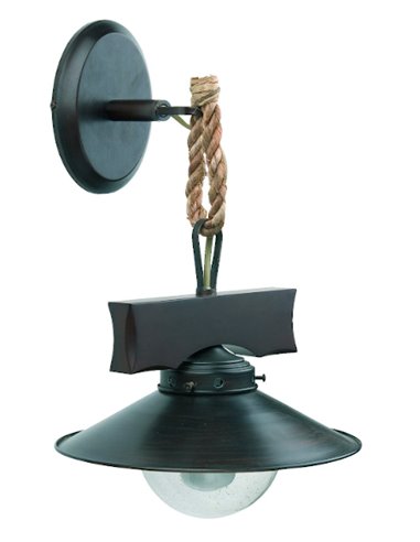 Nudos brown wall light - Faro 