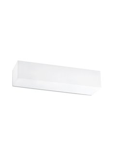 Eaco wall light - Faro - Rectangular plaster lamp, White, 35.3 cm 2