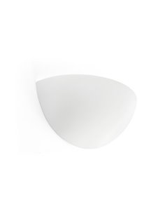 Wall light Snow - Faro - White plaster lamp, 28 cm 2
