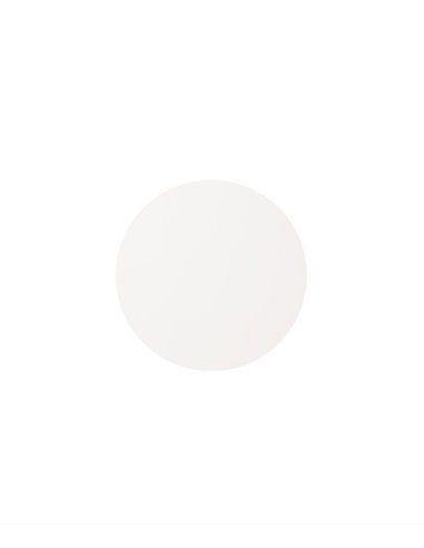 Luna wall light - Faro - White plaster lamp, LED 2700K, Ø 20 cm