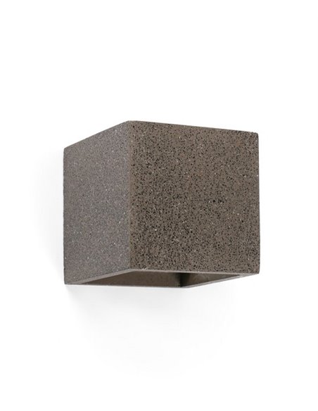 Kamen wall lamp - Faro - Cement lamp, G9, 11.5 cm
