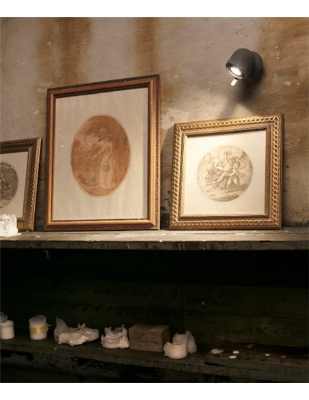 Stone wall light - Faro - Cement lamp, Lector GU10