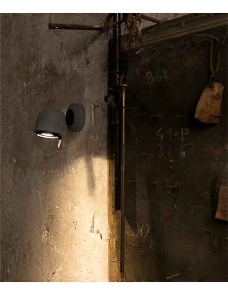 Stone wall light - Faro - Cement lamp, Lector GU10