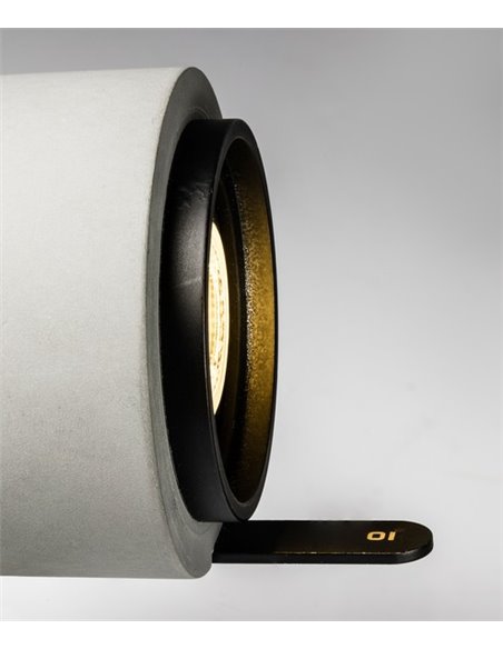 Stone wall light - Faro - Cement lamp, Lector GU10