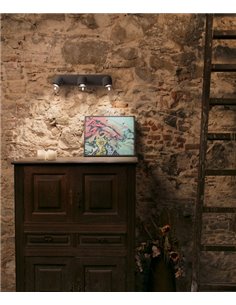 Stone wall light - Faro - Concrete lamp, 3 lights, GU10 reader 2