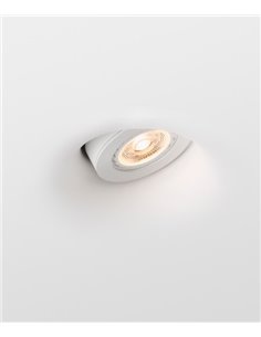 Neu downlight - Faro - Plaster downlight, GU5.3, Ø 16 cm