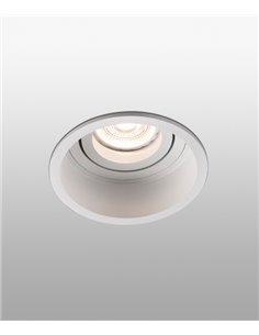 Hyde recessed downlight - Faro - GU10, Ø 8,9 cm